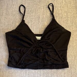Urban Outfitters Black Women's Crop Top